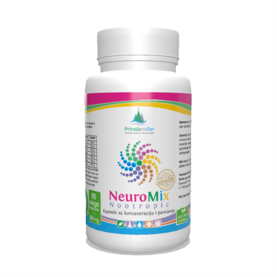 NeuroMix Nootropic su kapsule za bolju memoriju i koncentraciju, protiv demencije 90 x 500 mg