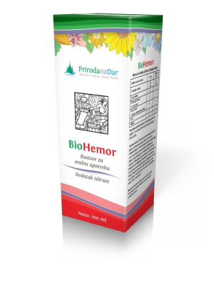 BioHemor kapi za smirivanje hemoroida i jačanje vena