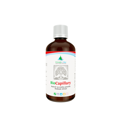 BioCapilary kapi za cirkulaciju i čišćenje krvnih sudova, arterija, kapilara i vena 100 ml