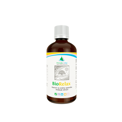 BioRelax kapi za smirenje živaca i opuštanje, biljne kapi za nesanicu 100 ml
