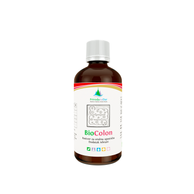 BioColon kapi za nervozna creva, IBS i nervozan stomak sa retkim i čestim stolicama 100 ml