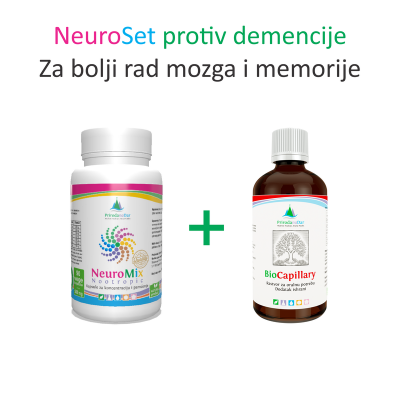 NeuroSet protiv demencije i za bolji rad memorije i mozga