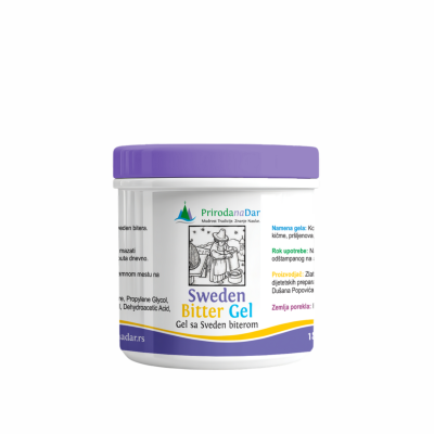Šveden biter gel sa šveden biterom za sinuse, pluća i unutrašnje organe 185 ml