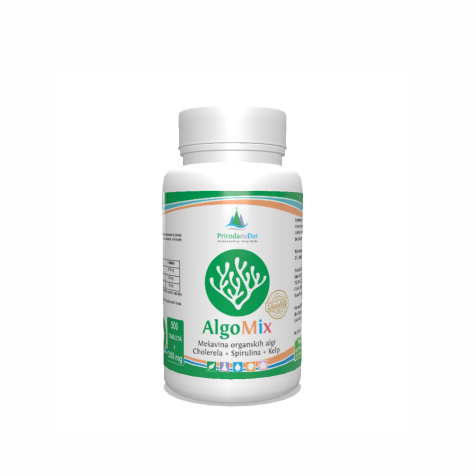 Algomix tablete od organske hlorele, spiruline i kelpa 500 tableta