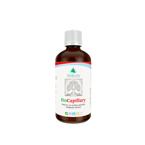 BioCapilary kapi za cirkulaciju i čišćenje krvnih sudova, arterija, kapilara i vena 100 ml