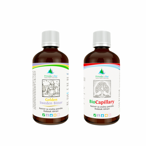 Set proizvoda za cirkulaciju i dubinsko čišćenje arterija i vena