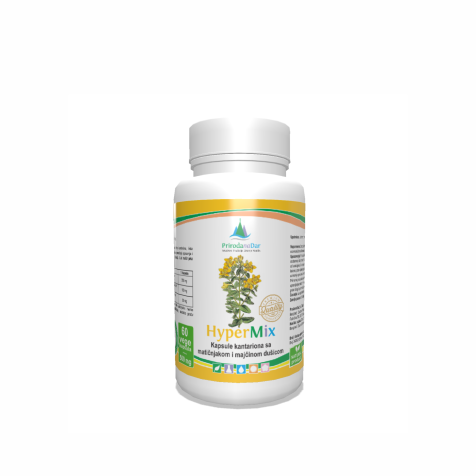 HyperMix kapsule kantariona za psihu i mentalno zdravlje 60 x 500 mg