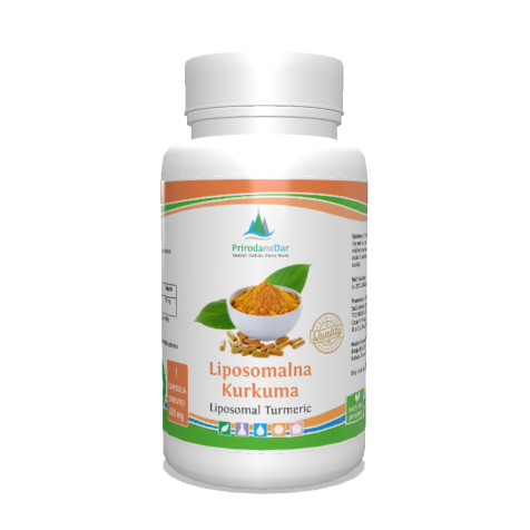 Liposomalna kurkuma u kapsulama od 500 mg - 60 vegan kapsula