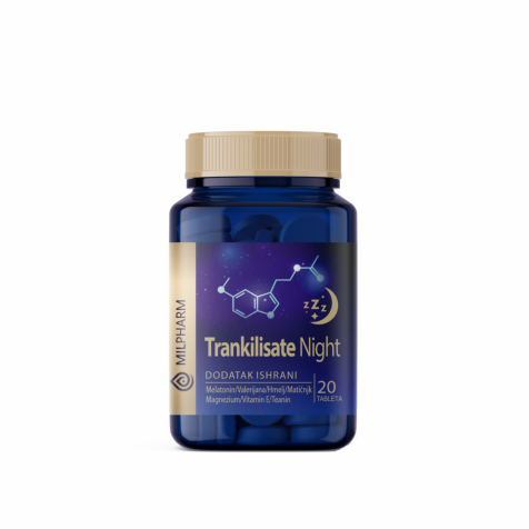 Melatonin tablete sa magnezijumom i lekovitim biljem - 20 tableta