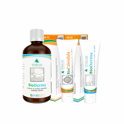BioDerma Set prirodni proizvodi za psorijazu po receptu Marije Treben