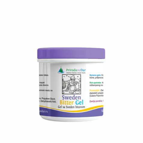 Šveden biter gel sa šveden biterom za sinuse, pluća i unutrašnje organe 185 ml