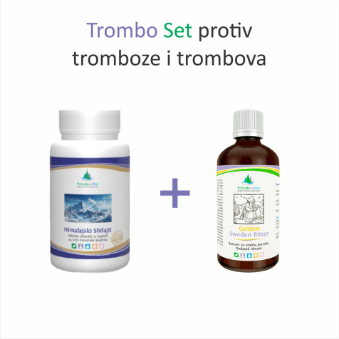 Trombo Set protiv trombova i tomboze krvnih sudova