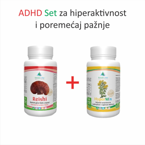 ADHD Set za hiperaktivnost i poremećaj pažnje