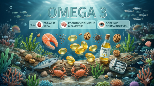 Omega 3 masne kiseline za zdravlje ALE, EPA i DHA