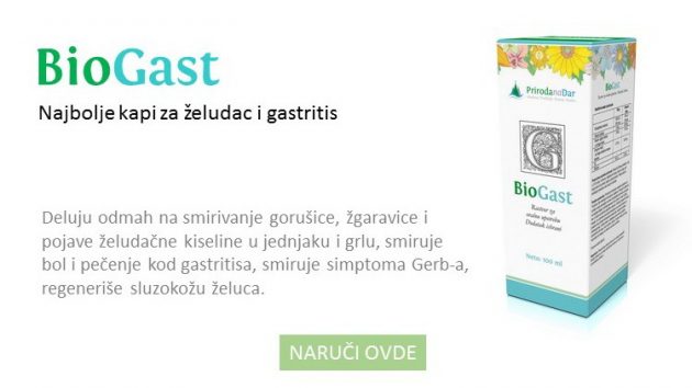 BioGast kapi i najbolja hrana za gastritis i gorušicu Priroda na Dar